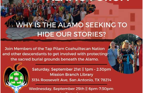 Coahuiltecan Nation Files Lawsuit against the State of Texas and the City of San Antonio