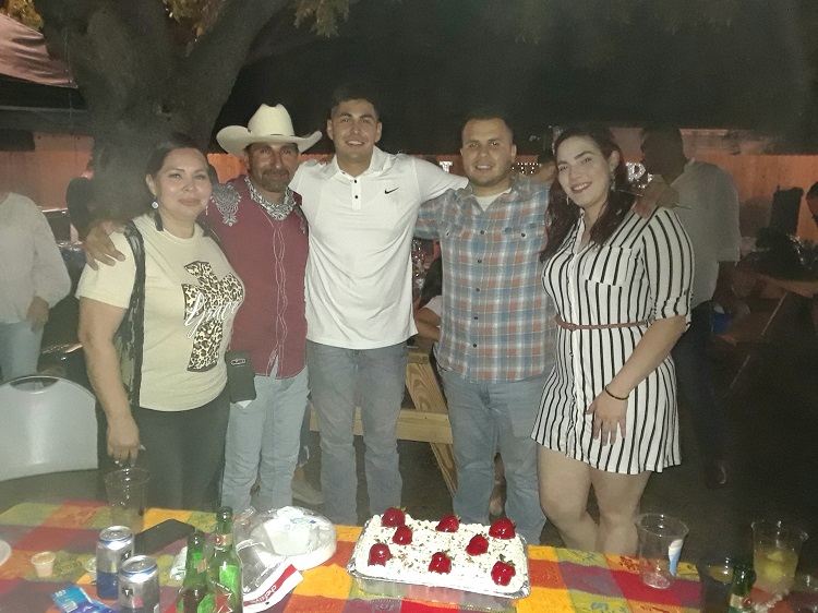 Gabriel Mercado celebró en grande su cumpleaños