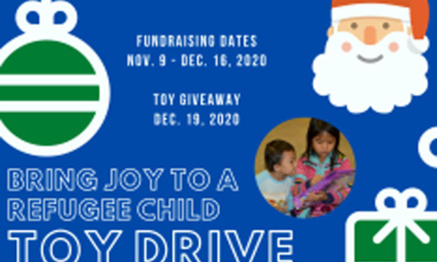 8th Annual Bring Joy to a Refugee Child in SA Toy Drive