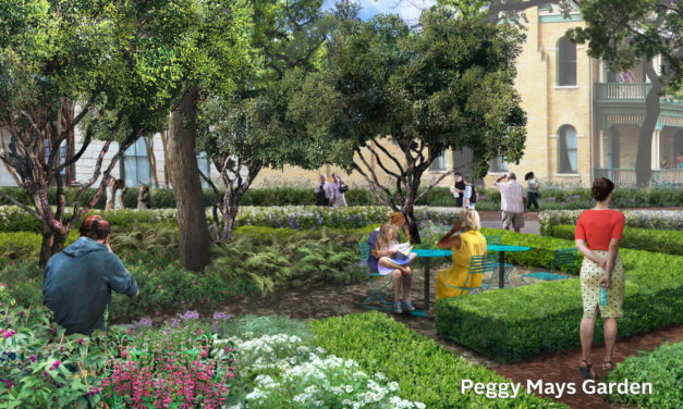 La Fundación de la Familia Mays Recibo $1 millón a Construirá un jardín a lo largo de East Nueva Street por dos parques