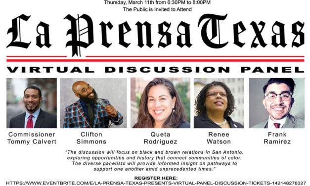 La Prensa Texas To Host Virtual Panel Discussing  Community Relationships of People of Color March 11th