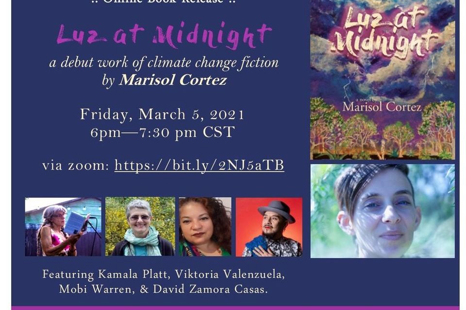 Celebrate The Release Of Luz At Midnight  By Marisol Cortez Virtually This Friday