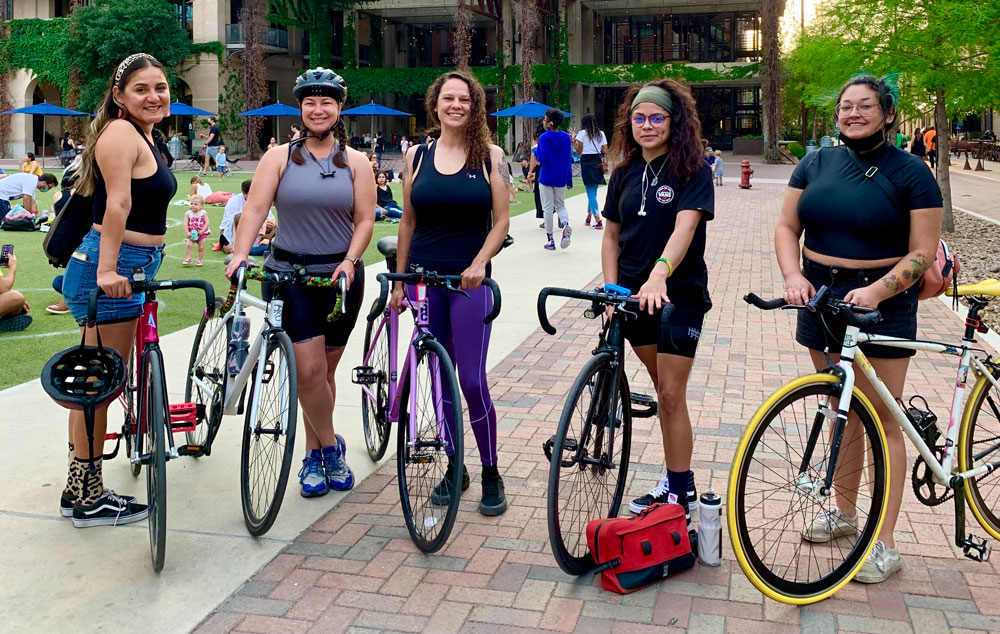 Babes on Bikes Empowers Women Cyclists with Ladies’ Wednesday Night Bike Rides