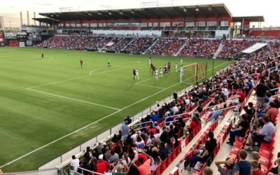 SAFC ante 6,243 aficionados celebró la Independencia en el Toyota Field Sixth Street y Michael Dell