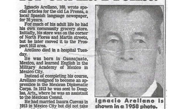 Ignacio Arellano Sr. His Life Story