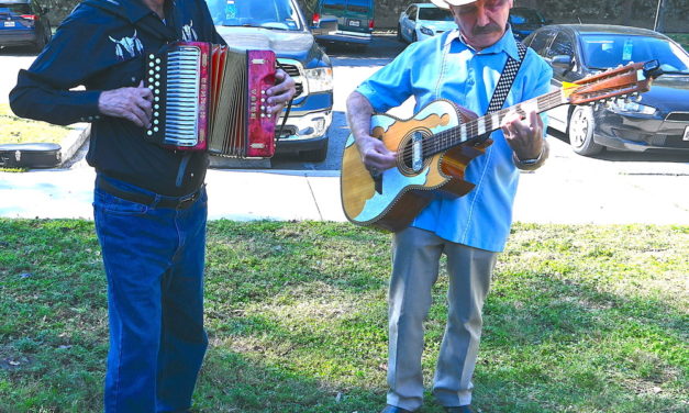 Santiago Jimenez At the  Brackenridge Park Open House