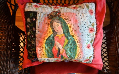 Folk Art In Honor of la Celebración A La Virgen De Guadalupe By Frances Quiroz, Jesse Trevino, Robert Wilkins & Joe R. Villarreal   Oscar Galvan, Jr.
