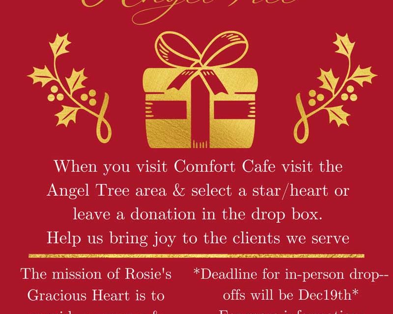 Comfort Cafe Toy Drive