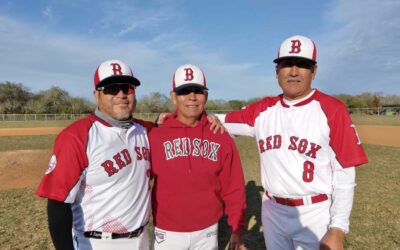 José Espinoza De Red Sox Sa Campeón De Bateo  Con .571 En Veteranos Potranco 2021