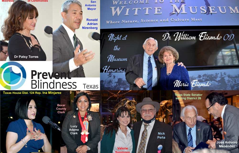 Prevent Blindness Texas Presents Night at the Museum  Honoring Dr. William Elizondo, OD