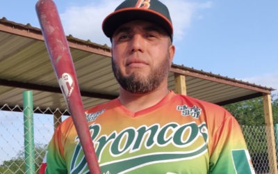 Freddy García de Broncos pegó Grand Slam Rieleros en Abierta invicto derrotó a Águilas