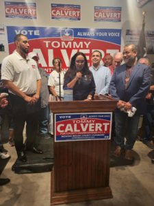 Tommy Calvert re-election campaign speakers