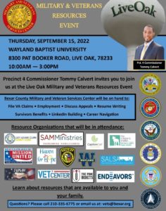 Military & Veterans Resources event