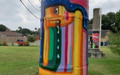 San Antonio Visual Artist Mauro de la Tierra Receives Keep McAllen Beautiful Award for  Public Art Work “Amor Divino”