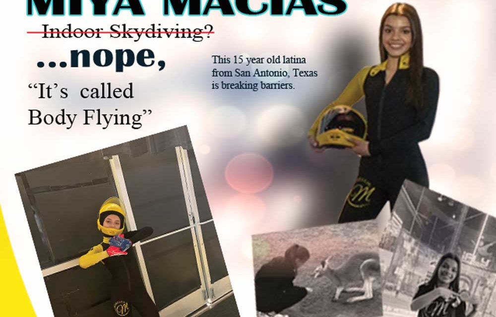 15-Year-Old Latina From San Antonio Texas Soaring Above The Rest With A Trendy Sport