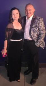 couple at Tejano music awards