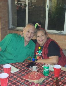 Couple Attending the LULAC District party