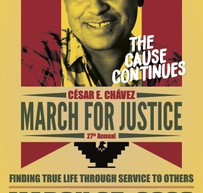 27th Annual Cesar E. Chavez March for Justice is March 25