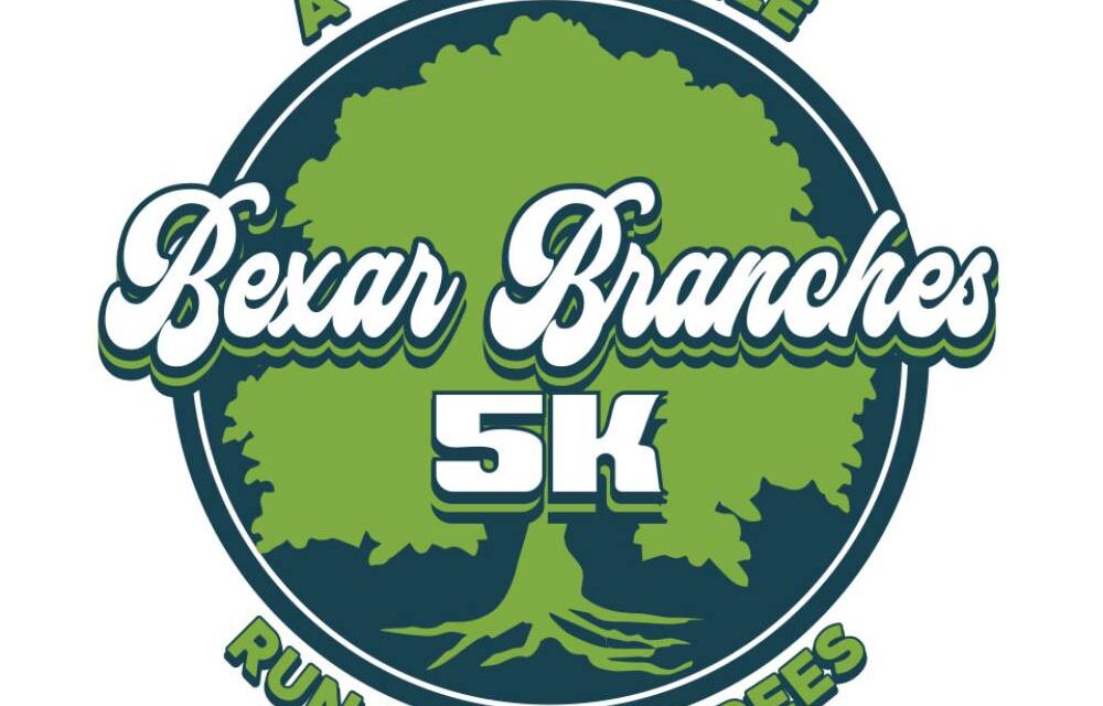 Bexar Branches “Run for the Trees” 5k and Kids Mile on April 15 at McAllister Park in San Antonio