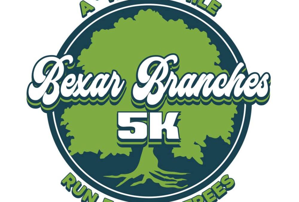 Bexar Branches “Run for the Trees” 5k and Kids Mile on April 15 at McAllister Park in San Antonio