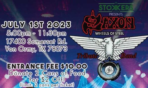 Saxon Wheels of Steel Tribute Band Event
