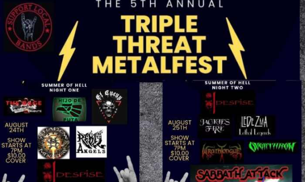 5th Annual Triple Threat Metal Fest: Uniting Metal Music, Community, and Radio for a Worthy Cause