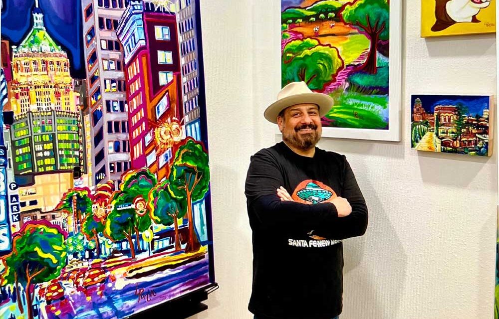 Larry Portillo: Un Artista Latino  Celebra Texas Y San Antonio