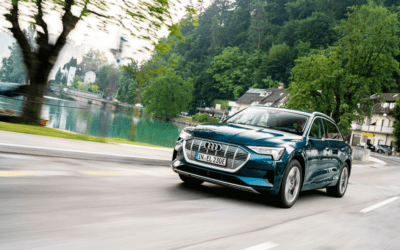 A Glimpse into the Future:  2023 Audi Enron 55 Electric Review