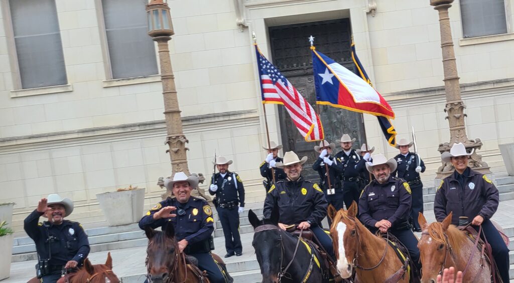 Bexar County Sheriffs on horse