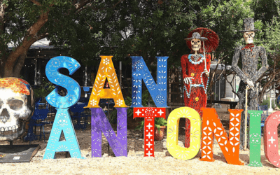 Celebrating Day of the Dead  in San Antonio, Texas