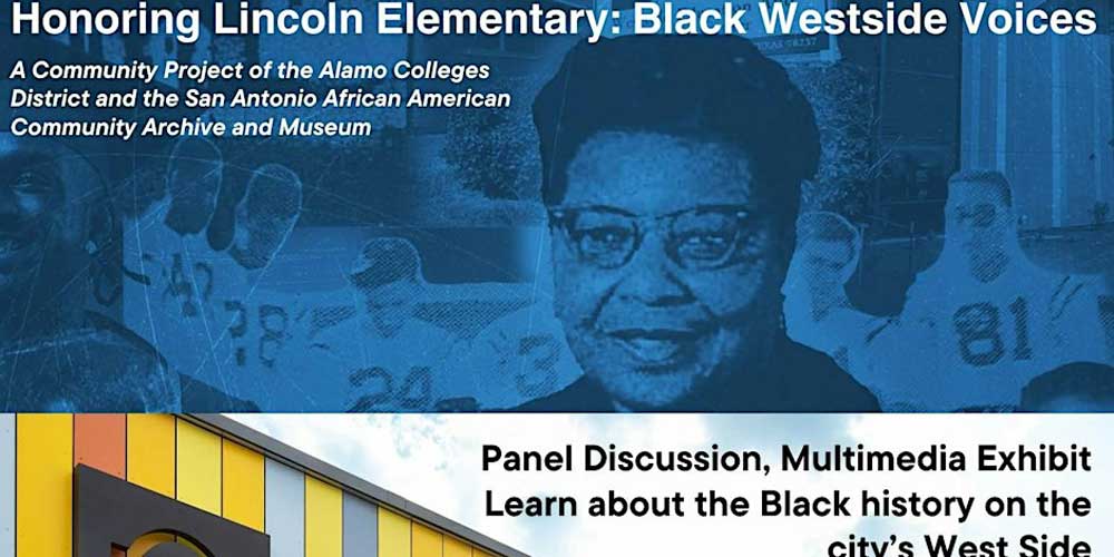 Tuesday, February 13 Honoring  Lincoln Elementary: Black Westside Voices