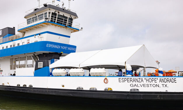 Newest TxDOT Ferry Named for San Antonio’s Hope Andrade