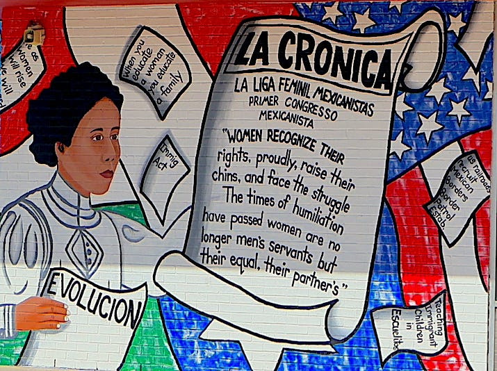 Latinas Celebrate Women’s History Month with a Jovita Idar Mural and Mujeres Exhibit