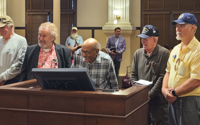 Bexar County Commissioners Court Honors 100-year-old WWII Hero’s  Service Sergeant First Class Gerald Mullin served for 24 years