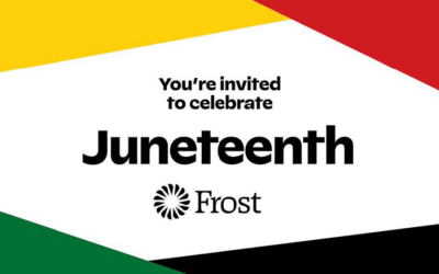 Frost Invites W.W. White-Area Residents  To Juneteenth Celebration Tuesday, June 18   2-4 P.M