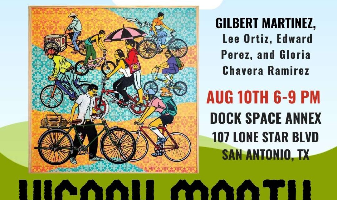 Xicanx Exhibitions at Dock Space Gallery and Annex  Opens August’s Second Saturday Artwalk in the Lone Star Art District