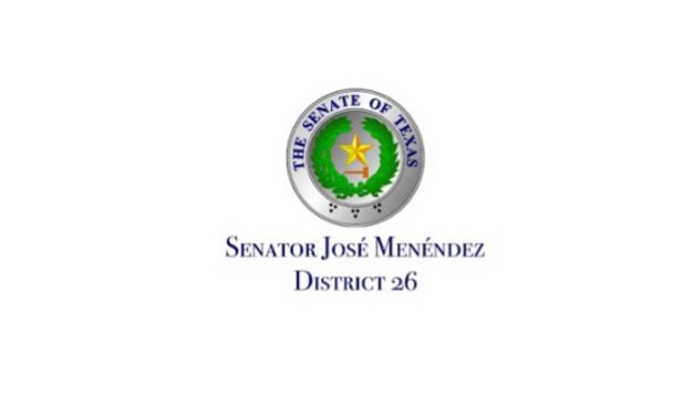 Senator José Menéndez Issues Statement on Bill Filing for 89th Legislative Session