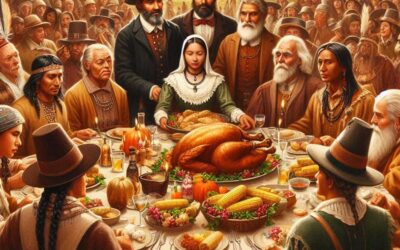 Celebrating Thanksgiving Day / Feliz Día De Dar Gracias