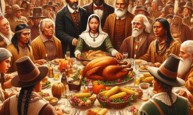 Celebrating Thanksgiving Day / Feliz Día De Dar Gracias