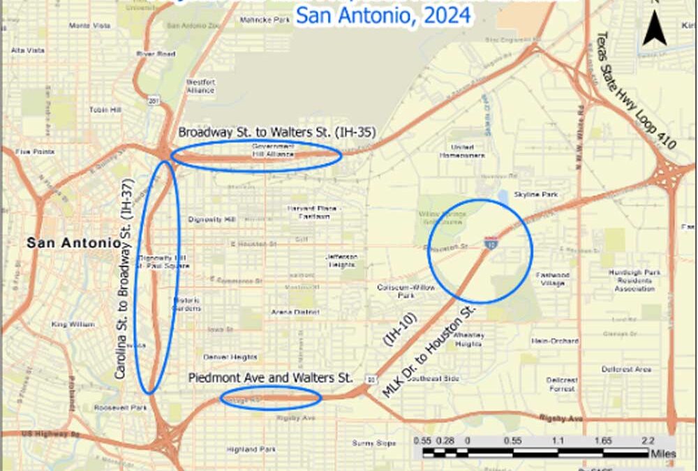 San Antonio for Growth on the Eastside, Inc. (SAGE) Recibe una Subvención de Planificación de $2,000,000 del Departamento de Transporte de EE. UU. (USDOT) Para Catalizar el Desarrollo de Eastside